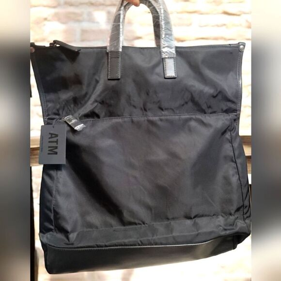 ATM Anthony Thomas Melillo Black Travel BACKPACK Bag NWT - Picture 2 of 8